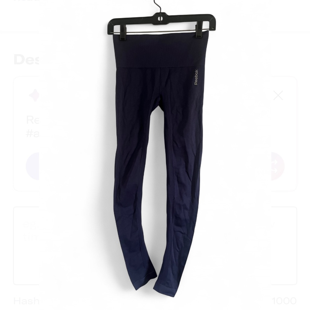 Reebok Women's Navy Gymshark leggings